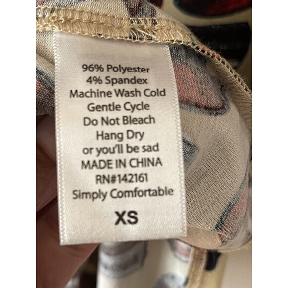 LuLaRoe XS Julia Dress Patriotic Uncle Sam Hat Dress 4th Of July NWT Bin S - Picture 8 of 9